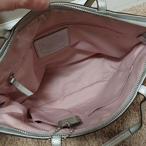 ❤️SALE! COACH Signature Stripe Muti Stripe Tote Bag - Picture 13 of 16